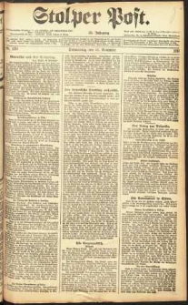 Stolper Post Nr. 270/1911