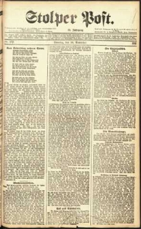 Stolper Post Nr. 278/1911