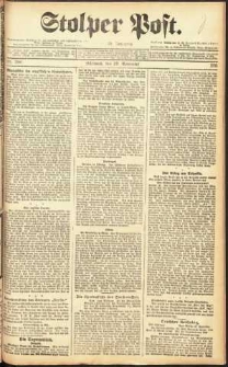 Stolper Post Nr. 280/1911