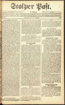 Stolper Post Nr. 292/1911