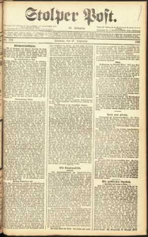 Stolper Post Nr. 296/1911