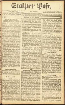 Stolper Post Nr. 298/1911