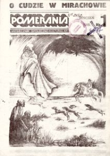 Pomerania : miesięcznik społeczno-kulturalny, 1985, nr 1