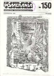 Pomerania : miesięcznik społeczno-kulturalny, 1985, nr 10