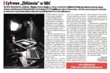 Cyfrowe "Zbliżenia" w BBC
