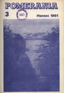 Pomerania : miesięcznik społeczno-kulturalny, 1981, nr 3
