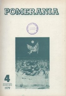 Pomerania : miesięcznik społeczno-kulturalny, 1979, nr 4