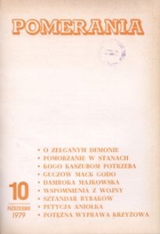 Pomerania : miesięcznik społeczno-kulturalny, 1979, nr 10
