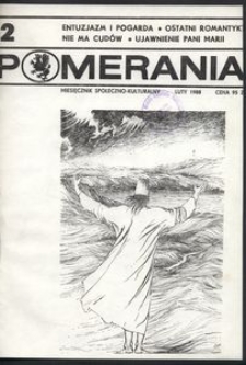 Pomerania : miesięcznik społeczno-kulturalny, 1988, nr 2