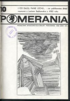 Pomerania : miesięcznik społeczno-kulturalny, 1988, nr 10