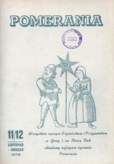 Pomerania : miesięcznik społeczno-kulturalny, 1979, nr 11-12