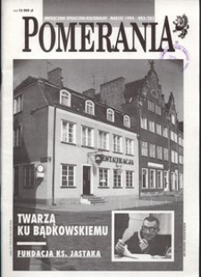Pomerania : miesięcznik społeczno-kulturalny, 1994, nr 3