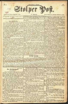 Stolper Post Nr. 1/1897
