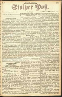 Stolper Post Nr. 13/1897
