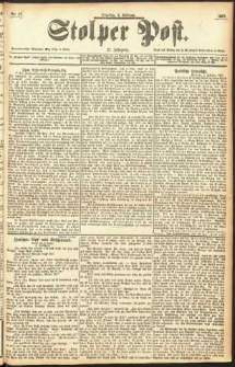 Stolper Post Nr. 27/1897