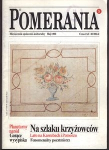 Pomerania : miesięcznik społeczno-kulturalny, 1996, nr 5