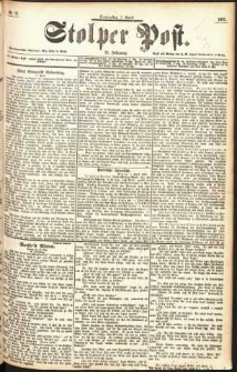 Stolper Post Nr. 77/1897