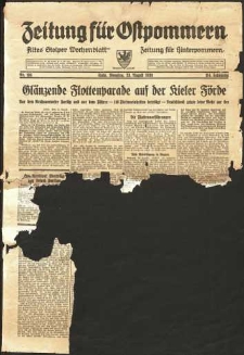 Zeitung für Ostpommern Nr. 196/1938