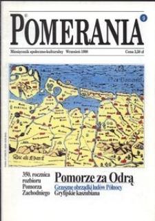 Pomerania : miesięcznik społeczno-kulturalny, 1998, nr 9