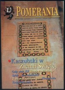 Pomerania : miesięcznik społeczno-kulturalny, 2000, nr 9