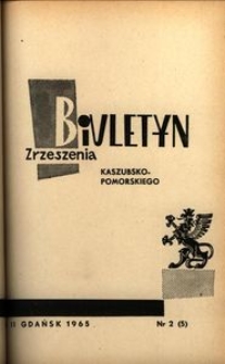 Biuletyn Zrzeszenia Kaszubsko-Pomorskiego, 1965, nr 2