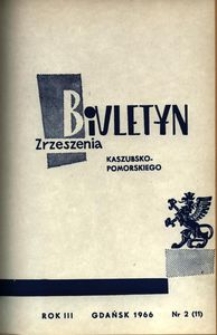 Biuletyn Zrzeszenia Kaszubsko-Pomorskiego, 1966, nr 2