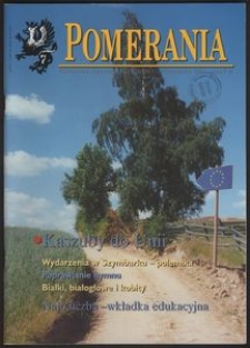 Pomerania : miesięcznik regionalny, 2001, nr 3
