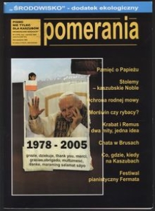 Pomerania : dwumiesięcznik regionalny, 2005, nr 3