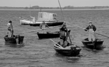 Rybacy Spółdzielni Rybackiej „Kormoran” podczas połowu