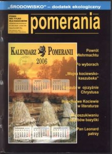 Pomerania : dwumiesięcznik regionalny, 2005, nr 6