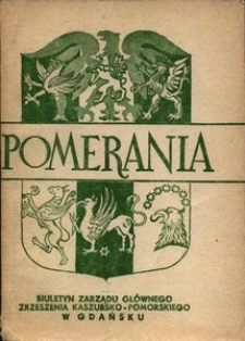 Pomerania : biuletyn Zarządu Głównego Zrzeszenia Kaszubsko-Pomorskiego, 1970, nr 3