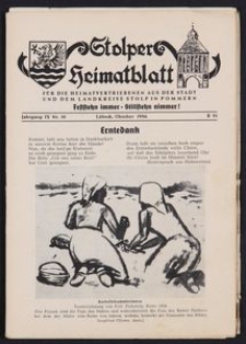 Stolper Heimatblatt für die Heimatvertriebenen aus der Stadt und dem Landkreise Stolp in Pommern Nr. 10/1956
