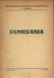 Pomerania : biuletyn Zarządu Głównego Zrzeszenia Kaszubsko-Pomorskiego, 1970, nr 5-6
