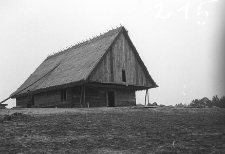 Chata zrębowa w budowie [4]