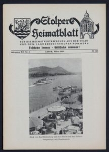 Stolper Heimatblatt für die Heimatvertriebenen aus der Stadt und dem Landkreise Stolp in Pommern Nr. 3/1959