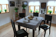 Izba (pok&oacute;j dzienny) w Muzeum Kultury Ludowej Pomorza w Swołowie (1)