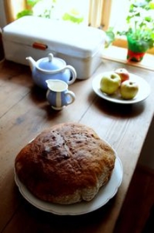 Home-made bread at the Pomeranian Folk Culture Museum in Swołowo