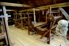 Krosna tkackie w Muzeum Kultury Ludowej Pomorza w Swołowie (1)