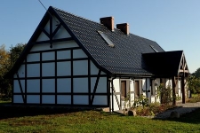 Nowy dom w kratę w Kuleszewie