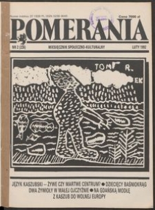 Pomerania : miesięcznik społeczno-kulturalny, 1992, nr 2