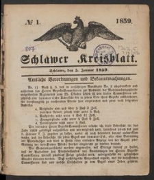 Schlawer Kreisblatt 1859