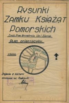 Rysunki Zamku Książąt Pomorskich w Słupsku