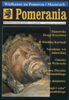 Pomerania : miesięcznik regionalny, 2007, nr 4