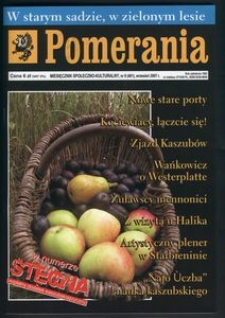 Pomerania : miesięcznik regionalny, 2007, nr 9