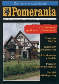 Pomerania : miesięcznik regionalny, 2007, nr 7-8