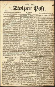 Stolper Post Nr. 1/1903