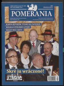 Pomerania : miesięcznik społeczno-kulturalny, 2012, nr 3