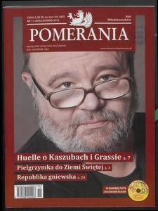 Pomerania : miesięcznik społeczno-kulturalny, 2012, nr 11