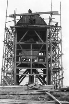 Wiatrak w budowie - Jeżewnica [1]