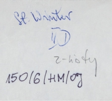 List Stanisława Wintera